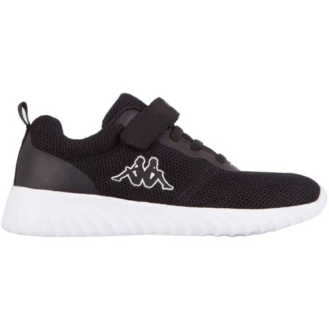Buty dla dzieci Kappa Ces K czarno-białe 260798K 1110 Kappa Buty dla dzieci Kappa Ces K czarno-białe 260798K 1110 Kappa