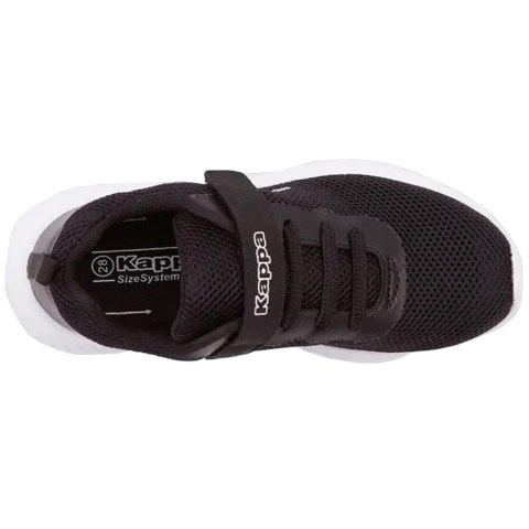Buty dla dzieci Kappa Ces K czarno-białe 260798K 1110 Kappa Buty dla dzieci Kappa Ces K czarno-białe 260798K 1110 Kappa