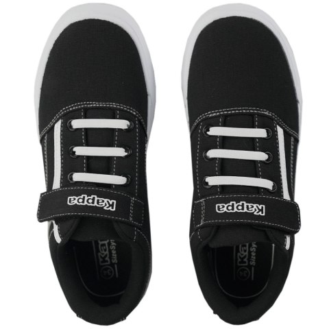 Buty dla dzieci Kappa Chose Sun K czarno-białe 260691K 1110 Kappa Buty dla dzieci Kappa Chose Sun K czarno-białe 260691K 1110 Kappa