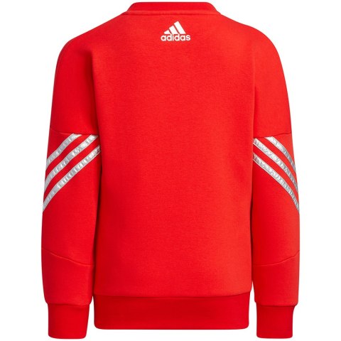 Dres dla dzieci adidas LK Holiday Set czerwono-granatowy H40344 Adidas Dres dla dzieci adidas LK Holiday Set czerwono-granatowy H40344 Adidas