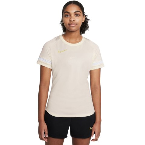 Koszulka damska Nike NK Df Academy 21 Top Ss beżowa CV2627 113 Nike Football