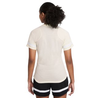 Koszulka damska Nike NK Df Academy 21 Top Ss beżowa CV2627 113 Nike Football