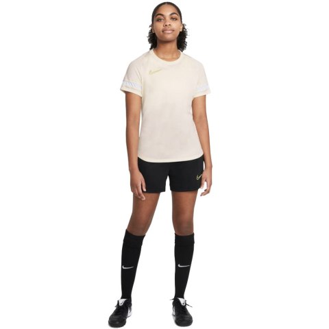 Koszulka damska Nike NK Df Academy 21 Top Ss beżowa CV2627 113 Nike Football