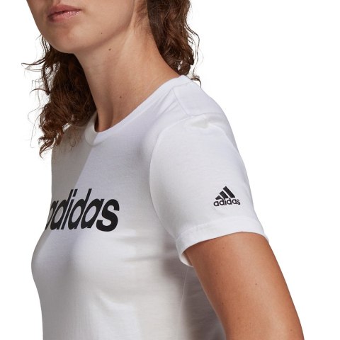 Koszulka damska adidas Essentials Linear biała GL0768 Adidas