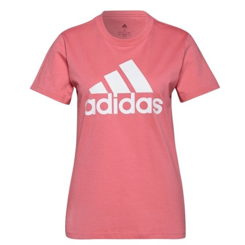 Koszulka damska adidas Loungewear Essentials Logo Tee różowa H07811 Adidas Koszulka damska adidas Loungewear Essentials Logo Tee różowa H07811 Adidas