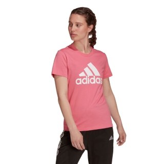 Koszulka damska adidas Loungewear Essentials Logo Tee różowa H07811 Adidas