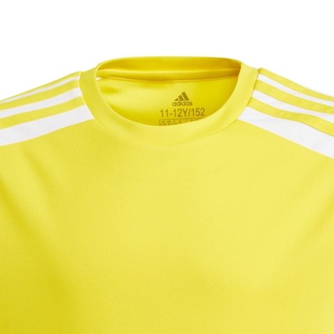 Koszulka dla dzieci adidas Squadra 21 Jersey Youth żółta GN5744 Adidas teamwear Koszulka dla dzieci adidas Squadra 21 Jersey Youth żółta GN5744 Adidas teamwear