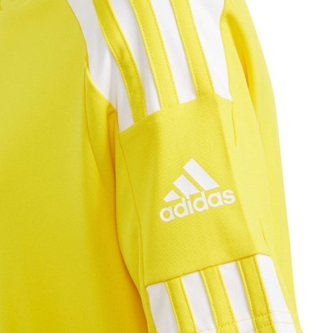 Koszulka dla dzieci adidas Squadra 21 Jersey Youth żółta GN5744 Adidas teamwear Koszulka dla dzieci adidas Squadra 21 Jersey Youth żółta GN5744 Adidas teamwear