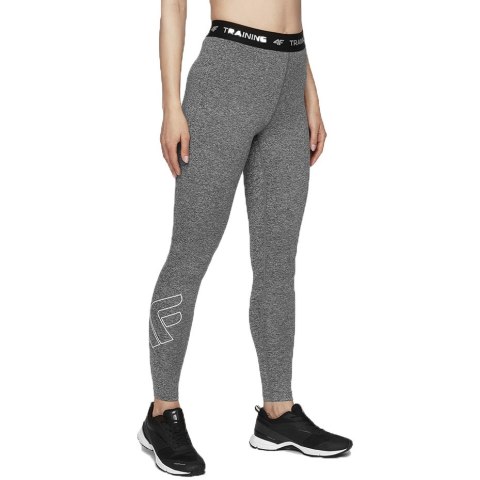 Legginsy damskie 4F szary melanż NOSH4 SPDF001 25M 4F Legginsy damskie 4F szary melanż NOSH4 SPDF001 25M 4F