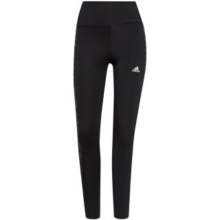 Legginsy damskie adidas High Rise Sport Zebra 7/8 czarne GR9652 Adidas