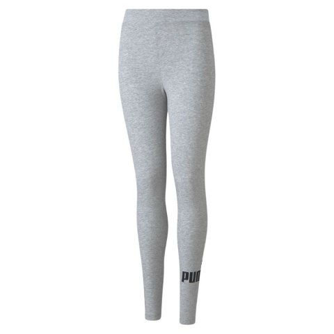Legginsy dla dzieci Puma ESS Logo Leggings jasnoszare 587035 04 Puma Legginsy dla dzieci Puma ESS Logo Leggings jasnoszare 587035 04 Puma