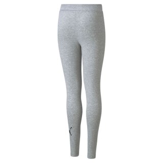 Legginsy dla dzieci Puma ESS Logo Leggings jasnoszare 587035 04 Puma