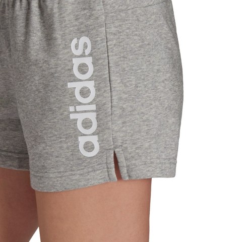 Spodenki damskie adidas W Lin Ft Sho szare H07874 Adidas Spodenki damskie adidas W Lin Ft Sho szare H07874 Adidas