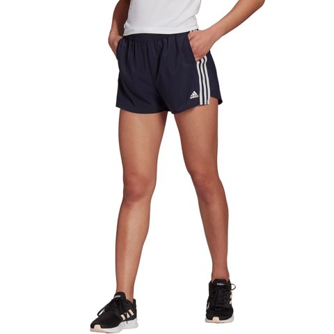 Spodenki damskie adidas Woven 3-Stripes Sport Shorts granatowe GT0188 Adidas