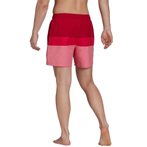 Spodenki kąpielowe męskie adidas Short-Length Colorb czerwono-różowe GU0312 Adidas Spodenki kąpielowe męskie adidas Short-Length Colorb czerwono-różowe GU0312 Adidas