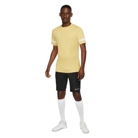Spodenki męskie Nike NK Dry Academy M18 Short KZ FPJB czarno-żółte CZ0977 011 Nike Football Spodenki męskie Nike NK Dry Academy M18 Short KZ FPJB czarno-żółte CZ0977 011 Nike Football