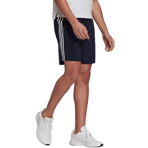 Spodenki męskie adidas Aeroready Essentials Chelsea 3-Stripes Shorts granatowe GL0023 Adidas Spodenki męskie adidas Aeroready Essentials Chelsea 3-Stripes Shorts granatowe GL0023 Adidas