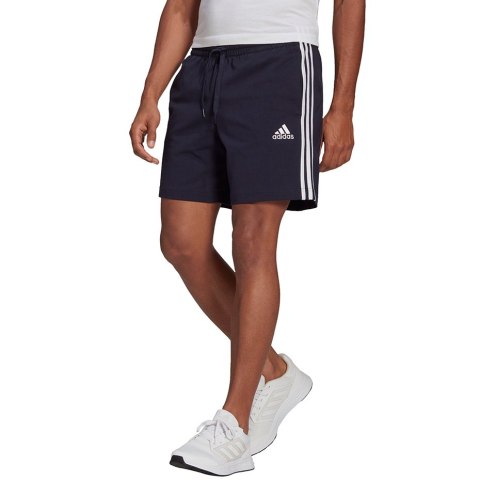 Spodenki męskie adidas M 3S SJ granatowe GK9989 Adidas Spodenki męskie adidas M 3S SJ granatowe GK9989 Adidas