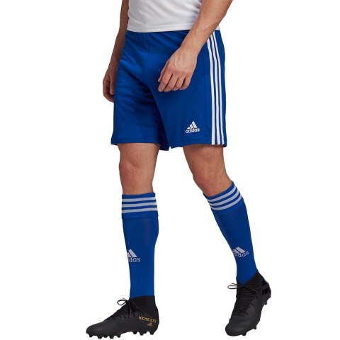 Spodenki męskie adidas Squadra 21 Short niebieskie GK9153 Adidas teamwear Spodenki męskie adidas Squadra 21 Short niebieskie GK9153 Adidas teamwear