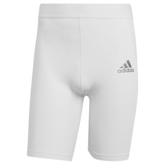 Spodenki męskie adidas Techfit Short Tights białe GU7315 Adidas teamwear