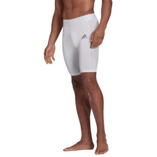 Spodenki męskie adidas Techfit Short Tights białe GU7315 Adidas teamwear