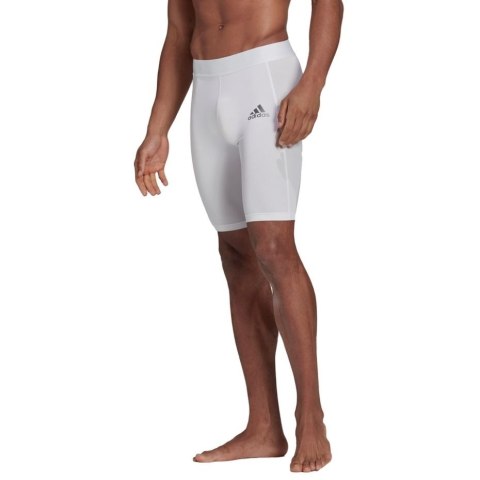 Spodenki męskie adidas Techfit Short Tights białe GU7315 Adidas teamwear Spodenki męskie adidas Techfit Short Tights białe GU7315 Adidas teamwear