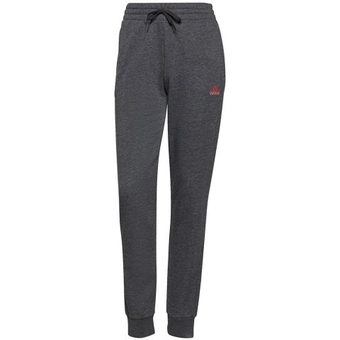 Spodnie damskie adidas Essentials Slim Tapered Cuffed Pant szare H07856 Adidas Spodnie damskie adidas Essentials Slim Tapered Cuffed Pant szare H07856 Adidas