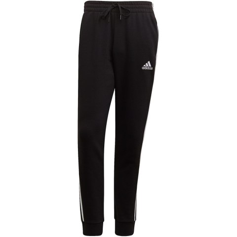 Spodnie męskie adidas Essentials Fleece czarne GK8821 Adidas Spodnie męskie adidas Essentials Fleece czarne GK8821 Adidas