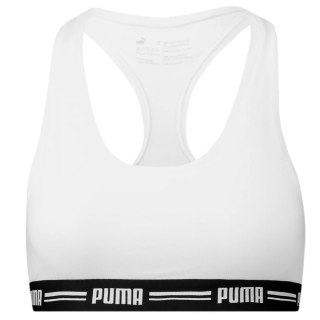 Stanik damski sportowy Puma Racer Back Top 1P Hang biały 907862 05 Puma