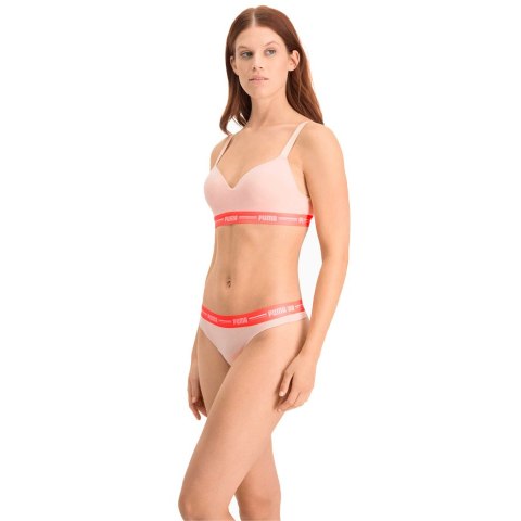 Stanik sportowy damskie Puma Paded Top 1P Hang jasny róż 907863 06 Puma Stanik sportowy damskie Puma Paded Top 1P Hang jasny róż 907863 06 Puma