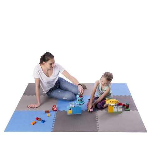 MP10 MATA PUZZLE MULTIPACK BLUE-GREY 9 ELEMENTÓW 10MM ONE FITNESS ONE FITNESS