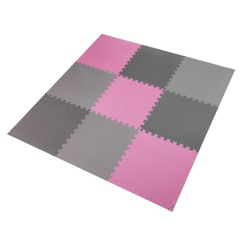 MP10 MATA PUZZLE MULTIPACK PINK-GREY 9 ELEMENTÓW 10MM ONE FITNESS ONE FITNESS