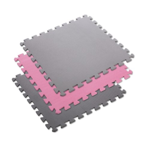 MP10 MATA PUZZLE MULTIPACK PINK-GREY 9 ELEMENTÓW 10MM ONE FITNESS ONE FITNESS