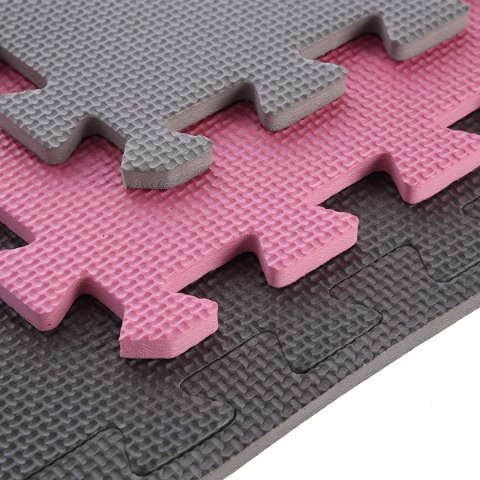 MP10 MATA PUZZLE MULTIPACK PINK-GREY 9 ELEMENTÓW 10MM ONE FITNESS ONE FITNESS
