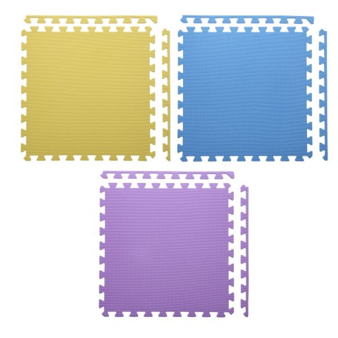 MP10 MATA PUZZLE MULTIPACK YELLOW-BLUE-PURPLE 9 ELEMENTÓW 10MM ONE FITNESS ONE FITNESS