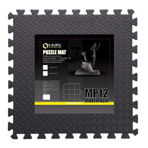 MP12 MATA PUZZLE L.GRAY 9 ELEMENTÓW 12MM HMS PREMIUM HMS PREMIUM