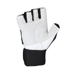 RST04 WHITE-BLACK ROZM. XXL RĘKAWICE NA SIŁOWNIĘ HMS HMS