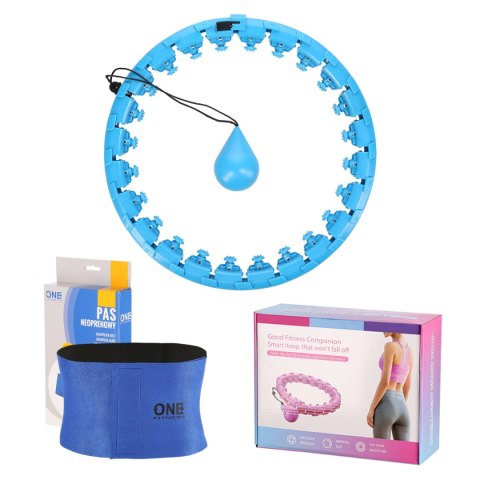 FH01 BLUE HULA HOP Z OBCIĄŻNIKIEM INNY