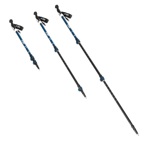 TK8601 BLUE KIJE TREKKINGOWE ALUMINIOWE NILS NILS