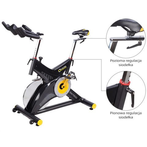 SW7200 ROWER STACJONARNY KOLARSKI Z OPOREM MECHANICZNYM 22KG HMS PREMIUM HMS PREMIUM