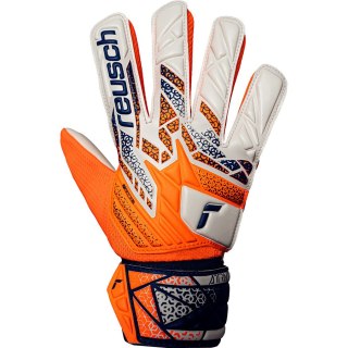 Rękawice Reusch Attrakt Starter Solid Junior 55 72 513 2500 pomarańczowy 7,5 Reusch