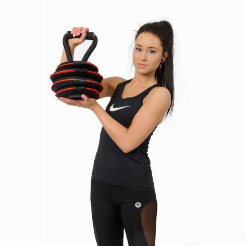 KRM20 KETTLEBELL REGULOWANY MIĘKKI 20 LBS HMS HMS