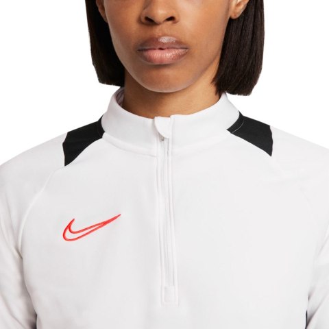 Bluza damska Nike NK Df Academy 21 Drill Top biało-czarna CV2653 016 Nike Football Bluza damska Nike NK Df Academy 21 Drill Top biało-czarna CV2653 016 Nike Football