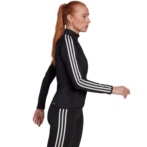Bluza damska adidas Aeroready Designed 2 Move 3 Stripes Track Jacket czarna GL3800 Adidas Bluza damska adidas Aeroready Designed 2 Move 3 Stripes Track Jacket czarna GL3800 Adidas