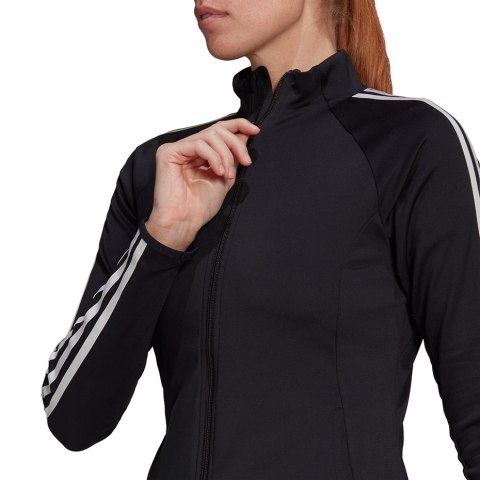 Bluza damska adidas Aeroready Designed 2 Move 3 Stripes Track Jacket czarna GL3800 Adidas Bluza damska adidas Aeroready Designed 2 Move 3 Stripes Track Jacket czarna GL3800 Adidas