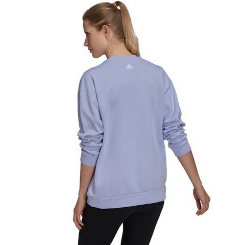 Bluza damska adidas U4U Soft Knit Swe fioletowa GS3879 Adidas Bluza damska adidas U4U Soft Knit Swe fioletowa GS3879 Adidas