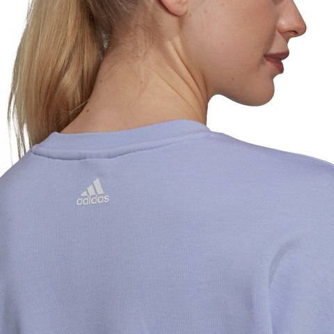 Bluza damska adidas U4U Soft Knit Swe fioletowa GS3879 Adidas Bluza damska adidas U4U Soft Knit Swe fioletowa GS3879 Adidas