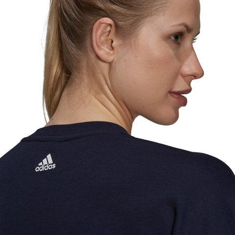 Bluza damska adidas U4U Soft Knit Swe granatowa GS3880 Adidas Bluza damska adidas U4U Soft Knit Swe granatowa GS3880 Adidas