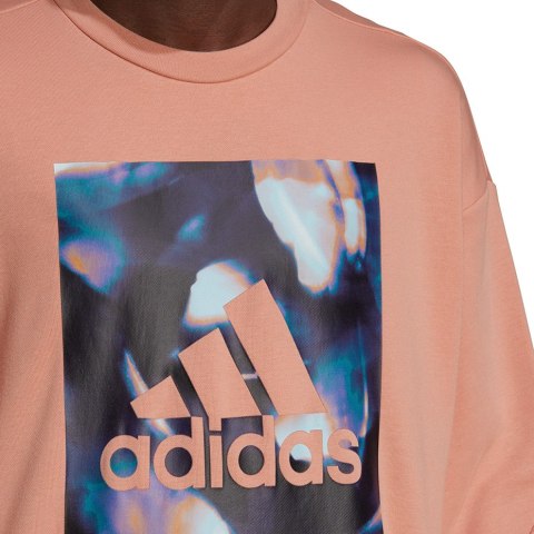 Bluza damska adidas Youforyou Sweatshirt morelowa HA2431 Adidas Bluza damska adidas Youforyou Sweatshirt morelowa HA2431 Adidas