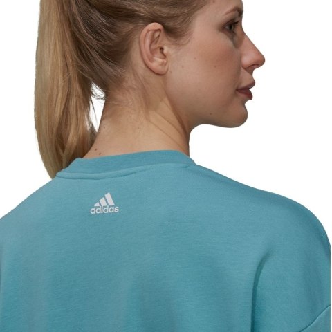 Bluza damska adidas uforu Sweatshirt niebieska GS3893 Adidas Bluza damska adidas uforu Sweatshirt niebieska GS3893 Adidas